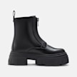 Buffalo ZARTO FRONT ZIP MID - VEGAN NAPPA Schwarz 105979 3