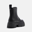 Buffalo ZARTO FRONT ZIP MID - VEGAN NAPPA Schwarz 105979 4