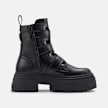 Buffalo ZARTO BOOT BUCKLE MID - VEGAN NAPPA noir 105983 3