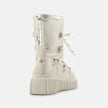 Buffalo ZAFIR PUFFER - VEGAN NAPPA/NYLON blanc 106090 4