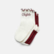 Buffalo Ruffle Socks (2 Pack) Red 106329 1