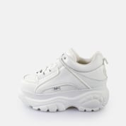 Buy Buffalo Classic Low Leather in white in the BUFFALO® Shop