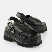 Buy Buffalo Jupiter Cross West in noir in the BUFFALO® Shop