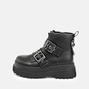 Buy Buffalo PLUTO ZIP BUCKLE - VEGAN NAPPA - BLACK Pluto Zip