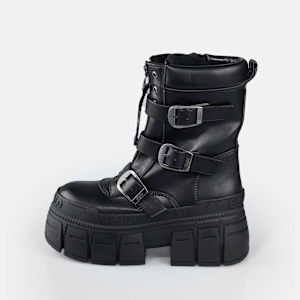BUFFALO Buy Buffalo Gospher Lace Up MID in black in the BUFFALO® Shop
