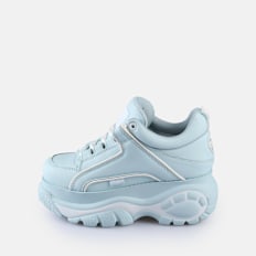Buffalo Classic Low Leather blau