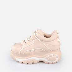 Buffalo Classic Low Leather rosa