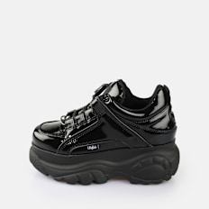Buffalo Classic Low Patent Leather schwarz