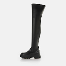Buffalo Aspha Stretch Overknee black