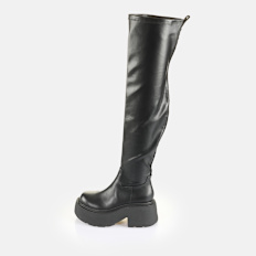 Buffalo Vicious Stretch Overknee black