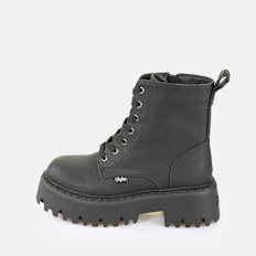Buffalo BFL // ASPEN LACE UP WARM - VEGAN NAPPA - BLACK black