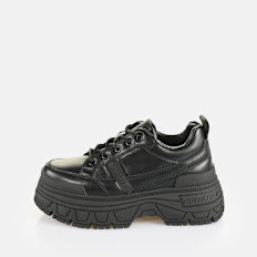 Buffalo Fusion Lace Up Lo black