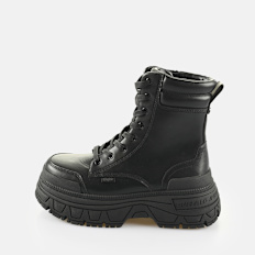 Buffalo Fusion Lace Up MID schwarz