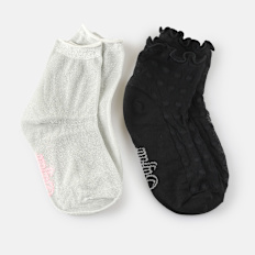 Buffalo Glamorous Duo Calcetines negro