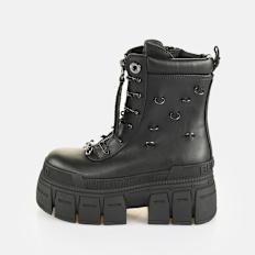 Buffalo Gospher Lace Up Bike schwarz