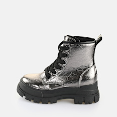Buffalo Aspha Lace Up HI Warm silver