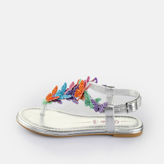 Buffalo Capri Butterfly Glam argent