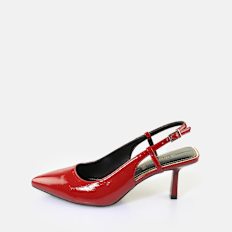 Buffalo Willow Sling Back rojo