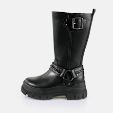 Buffalo Aspha Biker Boot HI negro