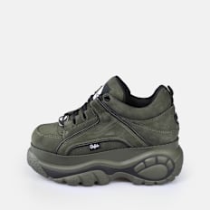 Buffalo 1339-14 - CALF NUBUCK - KHAKI/BLACK black