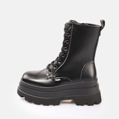 Buffalo Jupiter Lace Up MID schwarz