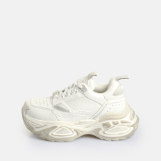 Buffalo DRIVE - VEGAN NAPPA - BLACK blanco