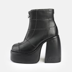 Buffalo Heart Front Zip schwarz