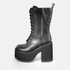 Buffalo Killah Lace Up HI Chain negro