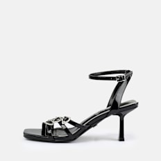 Buffalo Kaida Sandal Heart schwarz