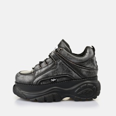 Buffalo Classic Low Leather nero