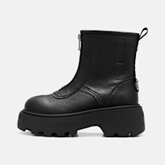 Buffalo PHANTOM FRONT ZIP - VEGAN NAPPA Schwarz