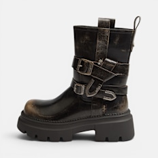 Buffalo Mave Biker Belt MID brown