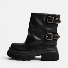Buffalo MAVE FOLD MID  - VEGAN NAPPA black