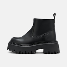 Buffalo ASPEN BOOT SHORT - VEGAN NAPPA black