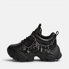 Buffalo BINARY CHARM 3.0 - VEGAN NAPPA schwarz