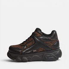 Buffalo CLD ECHO - VEGAN NAPPA/SUEDE schwarz