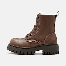 Buffalo ZANOS LACE UP MID WARM - VEGAN NAPPA brown