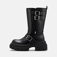 Buffalo ZAVEN BIKER WARM - VEGAN NAPPA black