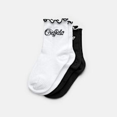 Buffalo RUFFLE - COTTON black