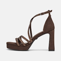 Buffalo ALCIE GLAM - VEGAN SUEDE brown