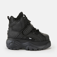 Buffalo Classic High BS Leather schwarz