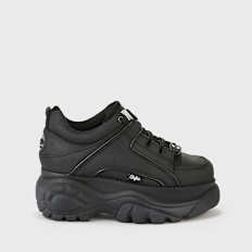 Buffalo Classic Low BS Leather schwarz