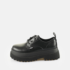 Buffalo Pluto Lace Up Lo noir