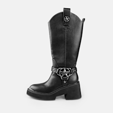 Buffalo Bull Star Biker HI negro