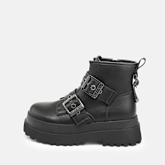 Buffalo Pluto Zip Buckle nero