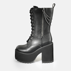 Buffalo Killah Lace Up HI Chain schwarz