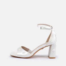 Buffalo Ashley Flower Pearl bianco