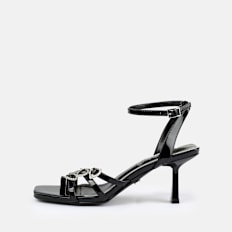 Buffalo Kaida Sandal Heart schwarz