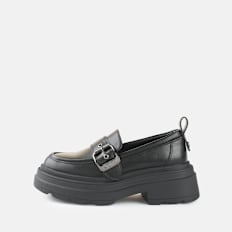 Buffalo Mars Loafer Buckle schwarz