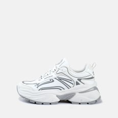 Buffalo CLAW - VEGAN NAPPA/NYLON - WHITE Weiß